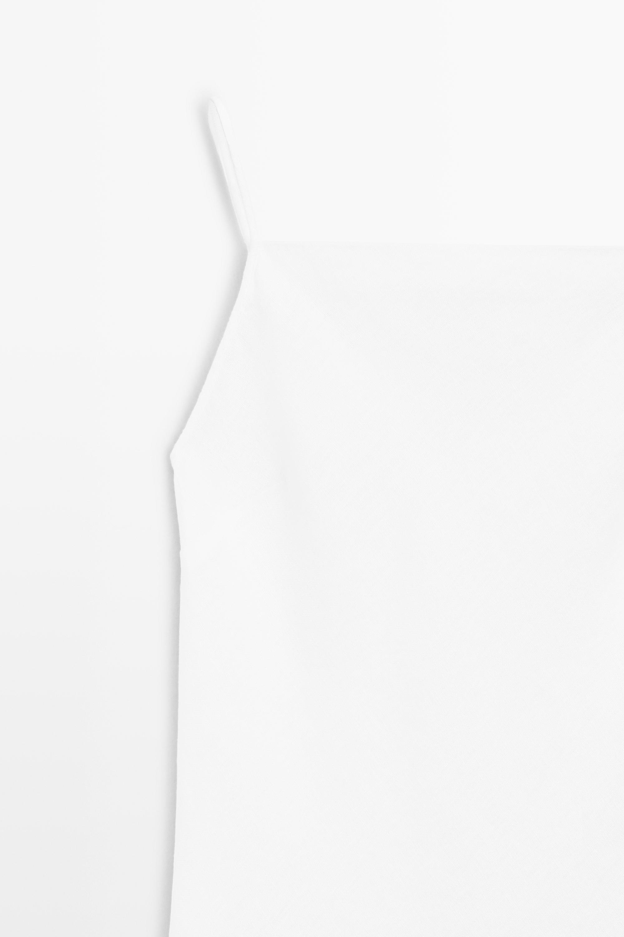 Robe midi encolure droite 100 % lin